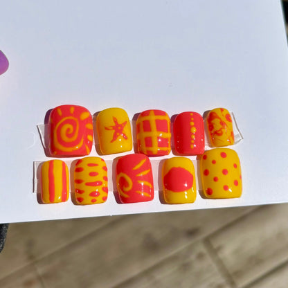 Orange burst 🧡🌟