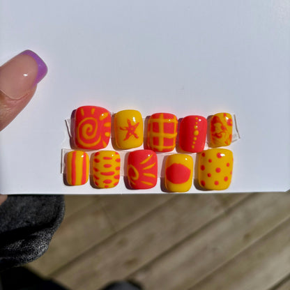Orange burst 🧡🌟